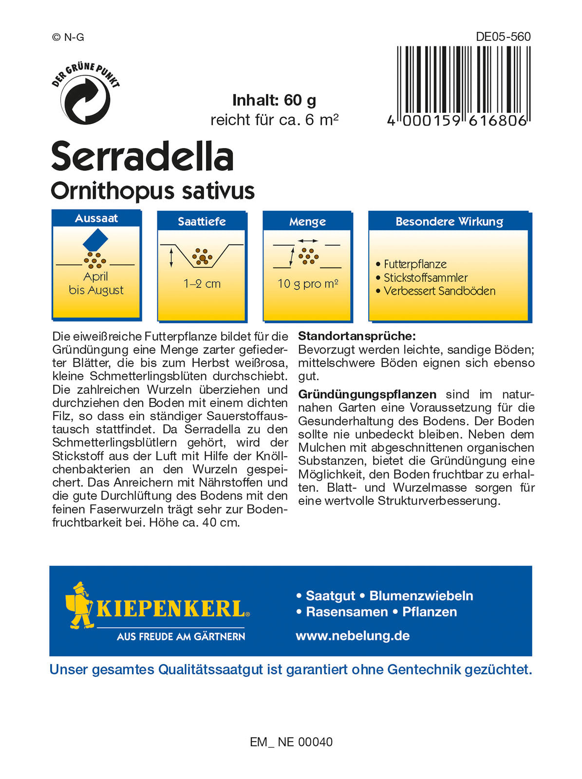 Serradella (60 G)