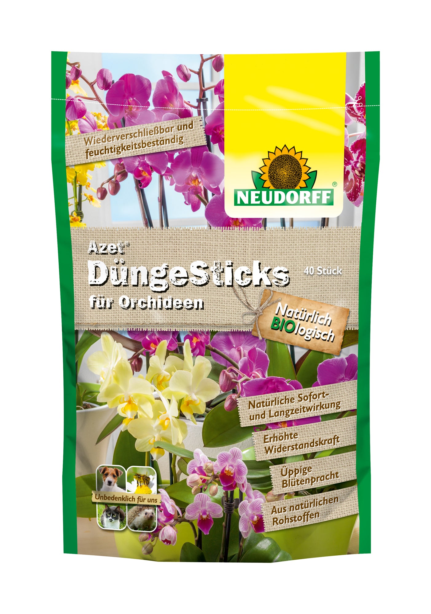 Azet DüngeSticks Für Orchideen (40 Sticks)