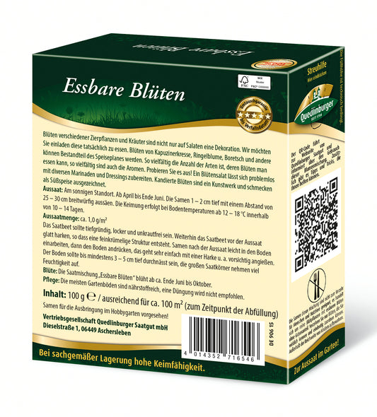 Essbare Blüten (100 G)