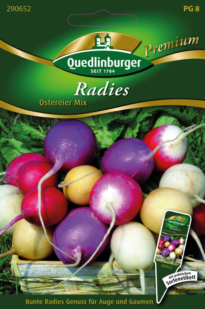 Radies Ostereier Mischung