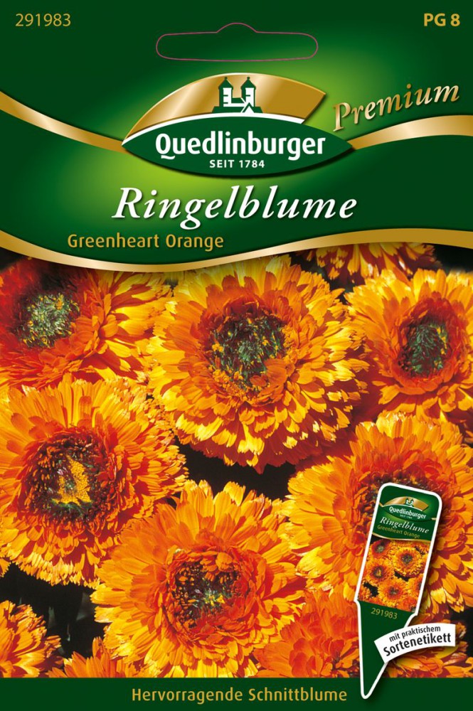 Ringelblumen Greenheart Orange