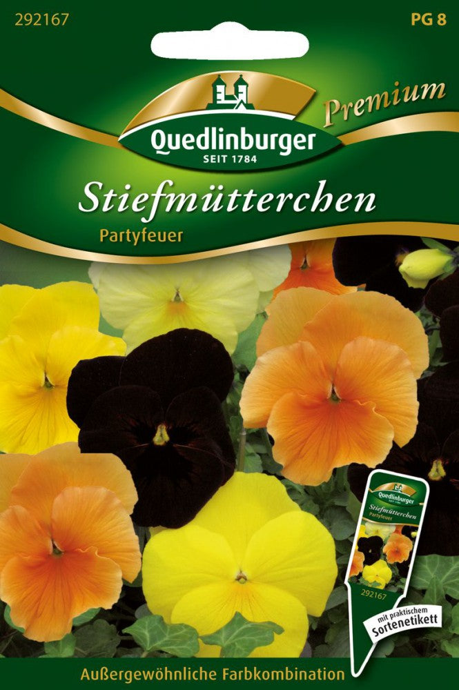 Stiefmütterchen Partyfeuer Von Quedlinburger Saatgut