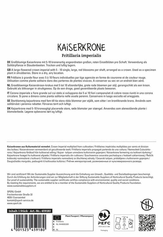 Kaiserkrone Rubra (1 Stück)