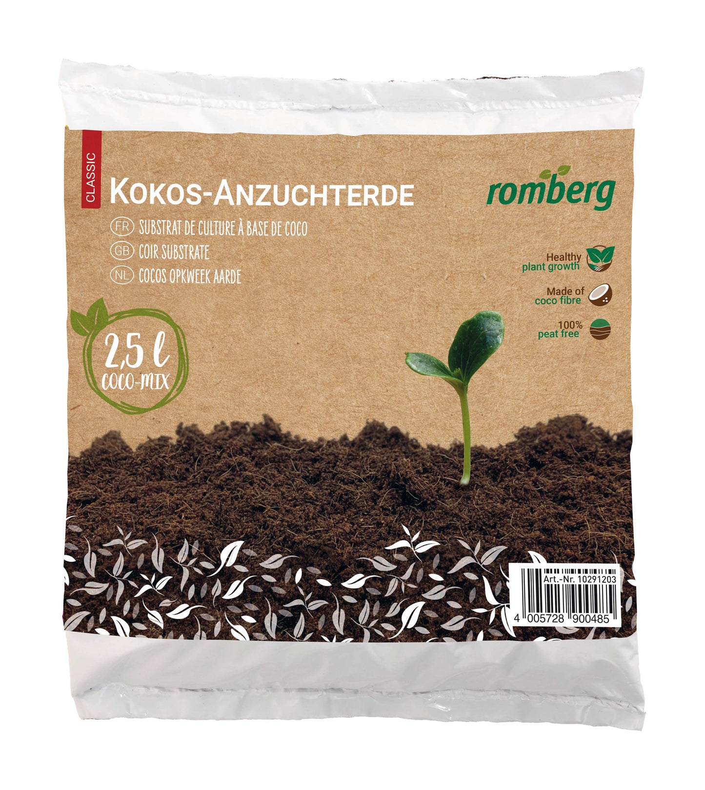 Kokos-Anzuchterde (2,5 L)