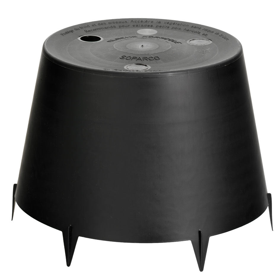 28 Cm Schwarze Frostschutz- Und Ernteverfrühungshaube