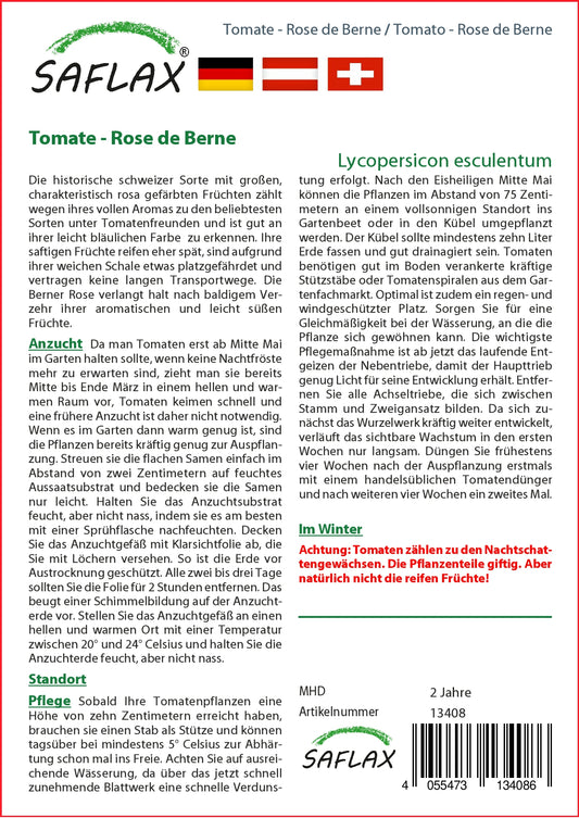 Tomate Rose De Berne