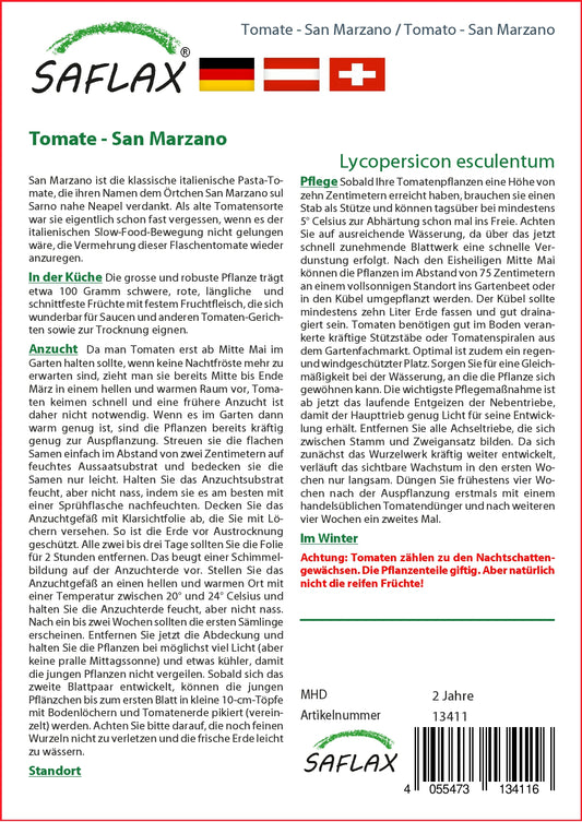 Tomate San Marzano