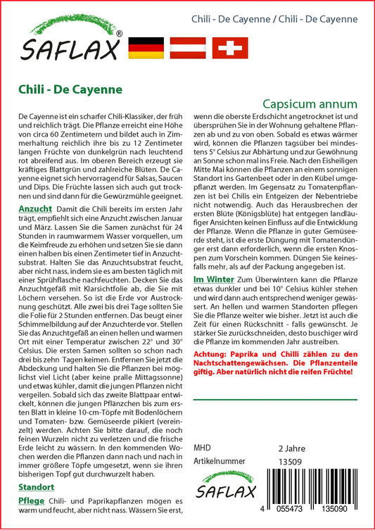 Chili De Cayenne
