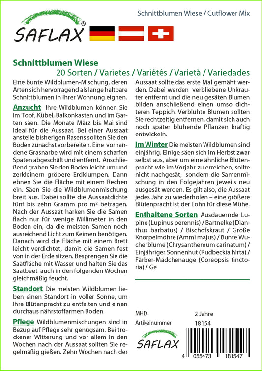 Schnittblumen Wiese