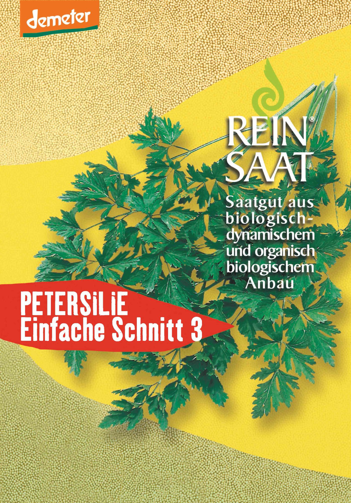 BIO Petersilie Einfache Schnitt 3