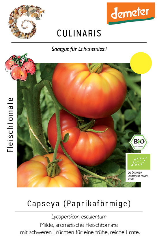 BIO Fleischtomate Paprikaförmig