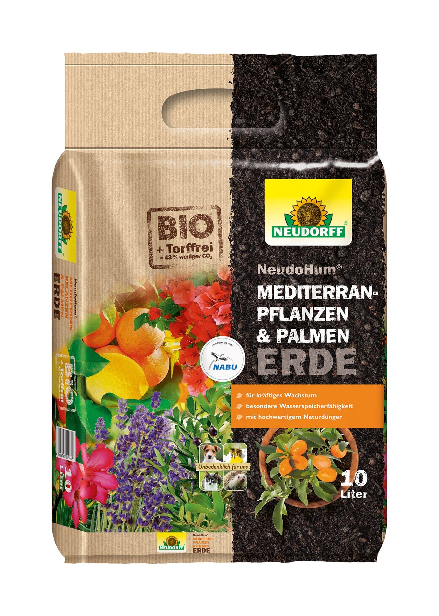 NeudoHum Mediterranpflanzen- Und PalmenErde (10 L)