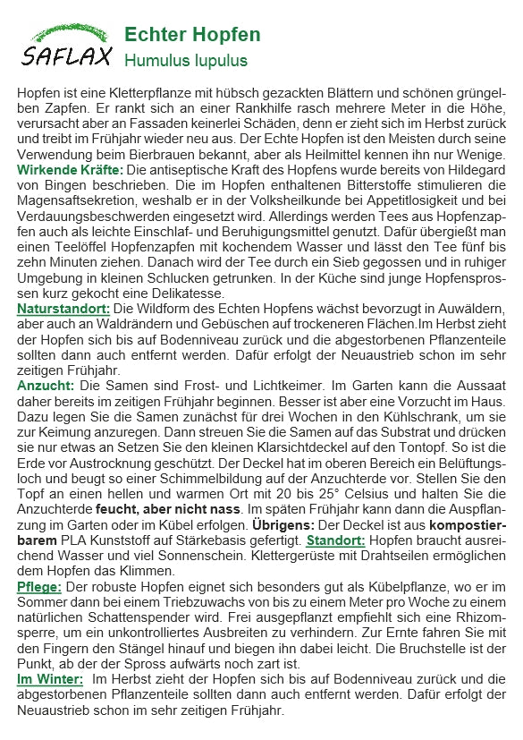 Echter Hopfen