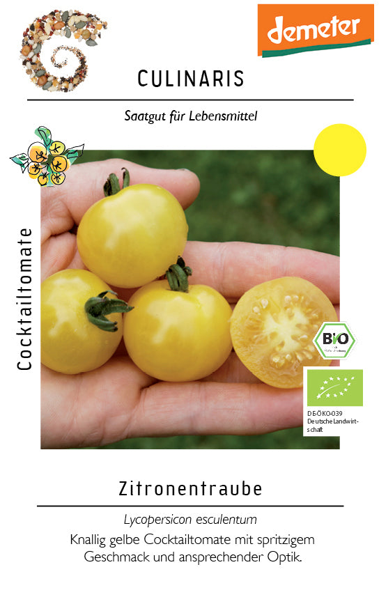 BIO Cocktailtomate Zitronentraube