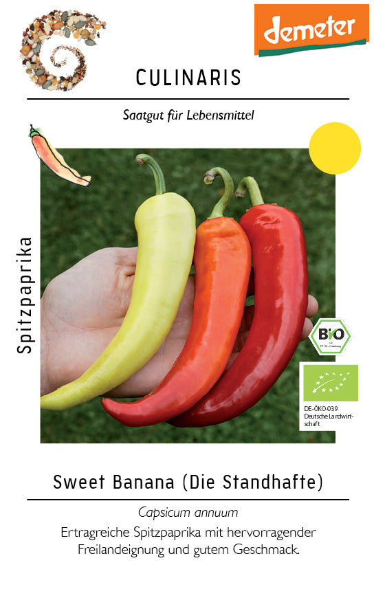 BIO Paprika Sweet Banana