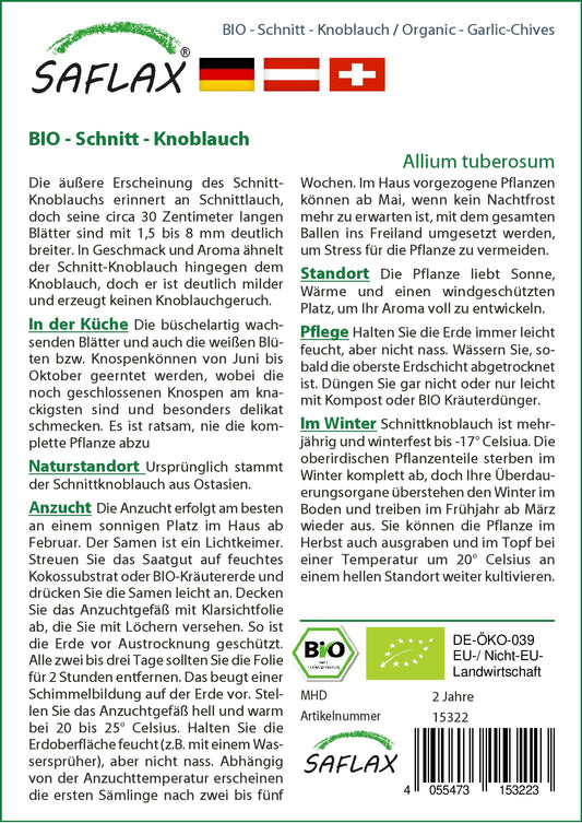 BIO Schnitt-Knoblauch