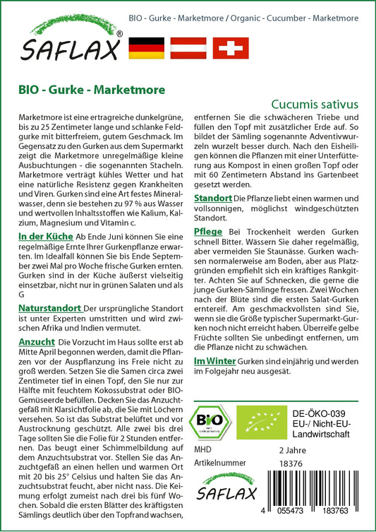 BIO Gurke Marketmore