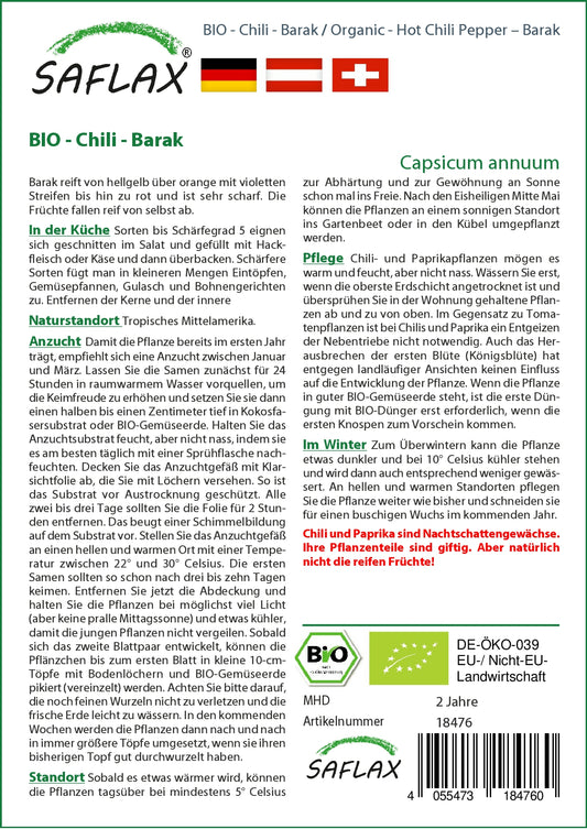 BIO Chili Barak