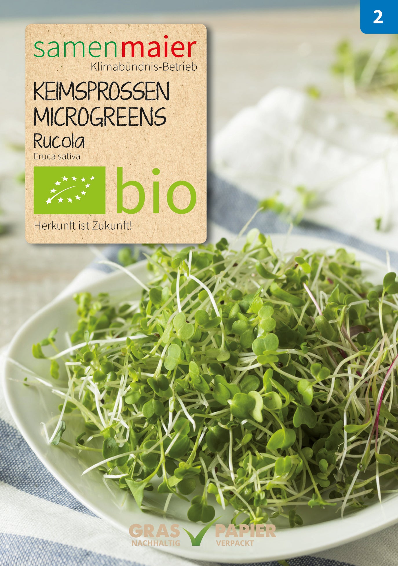 BIO Keimsprossen Rucola