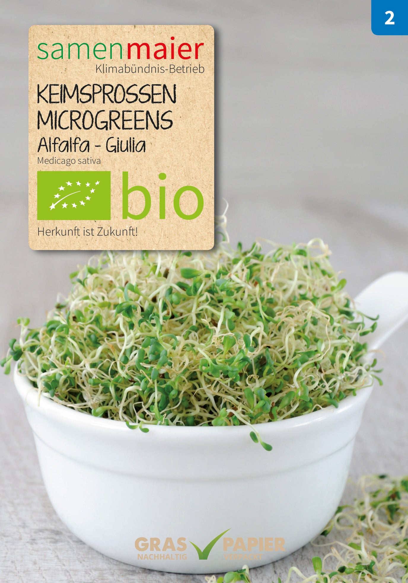 BIO Keimsprossen Guilia Alfalfa