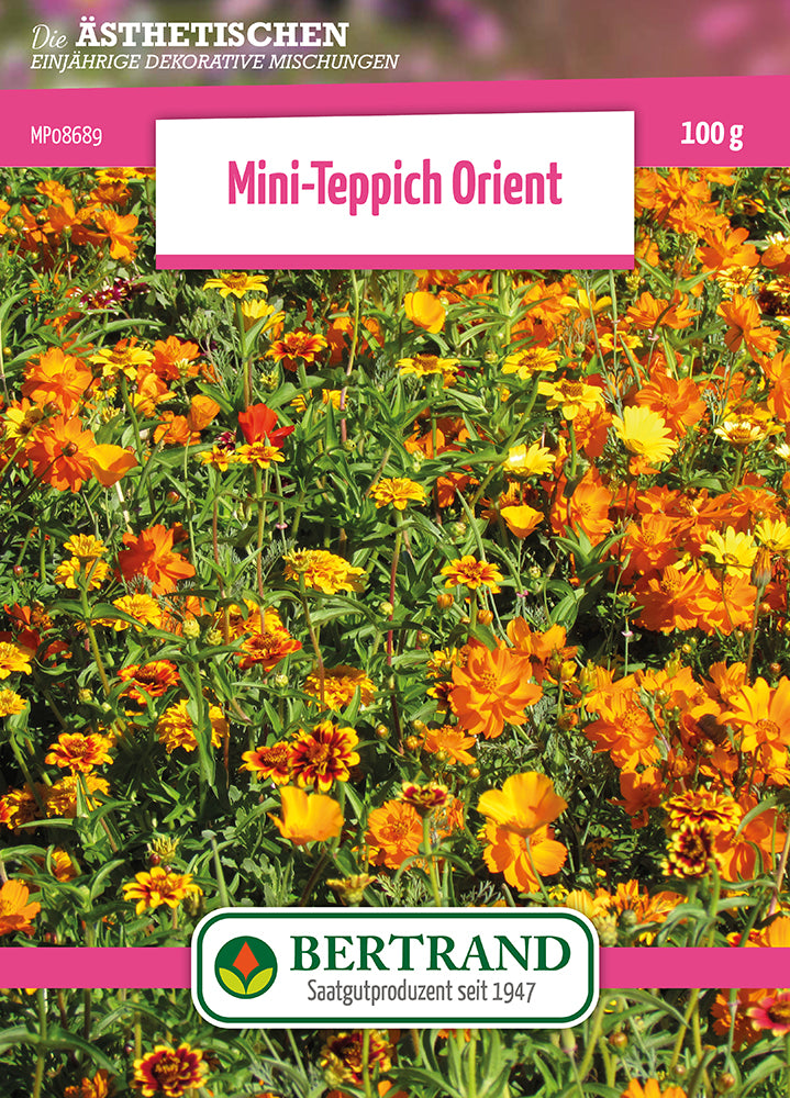 Blumenwiese Mini-Teppich Orient (100 G)
