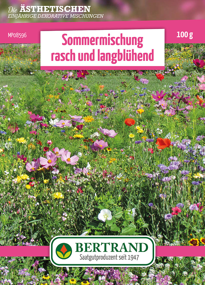 Blumenwiese Langanhaltende Sommermischung (100 G)