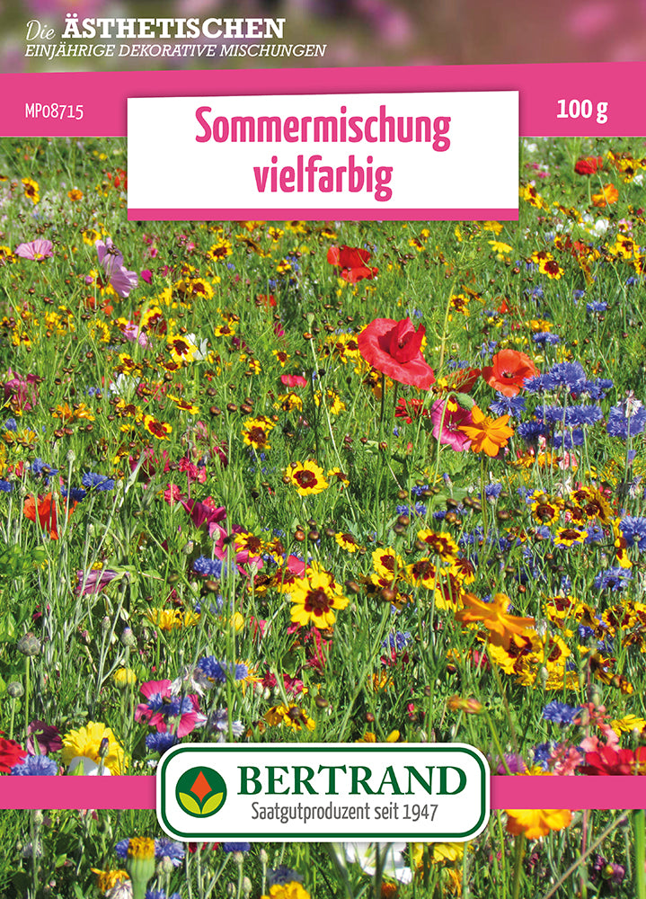 Blumenwiese Sommermischung Vielfarbig (100 G)