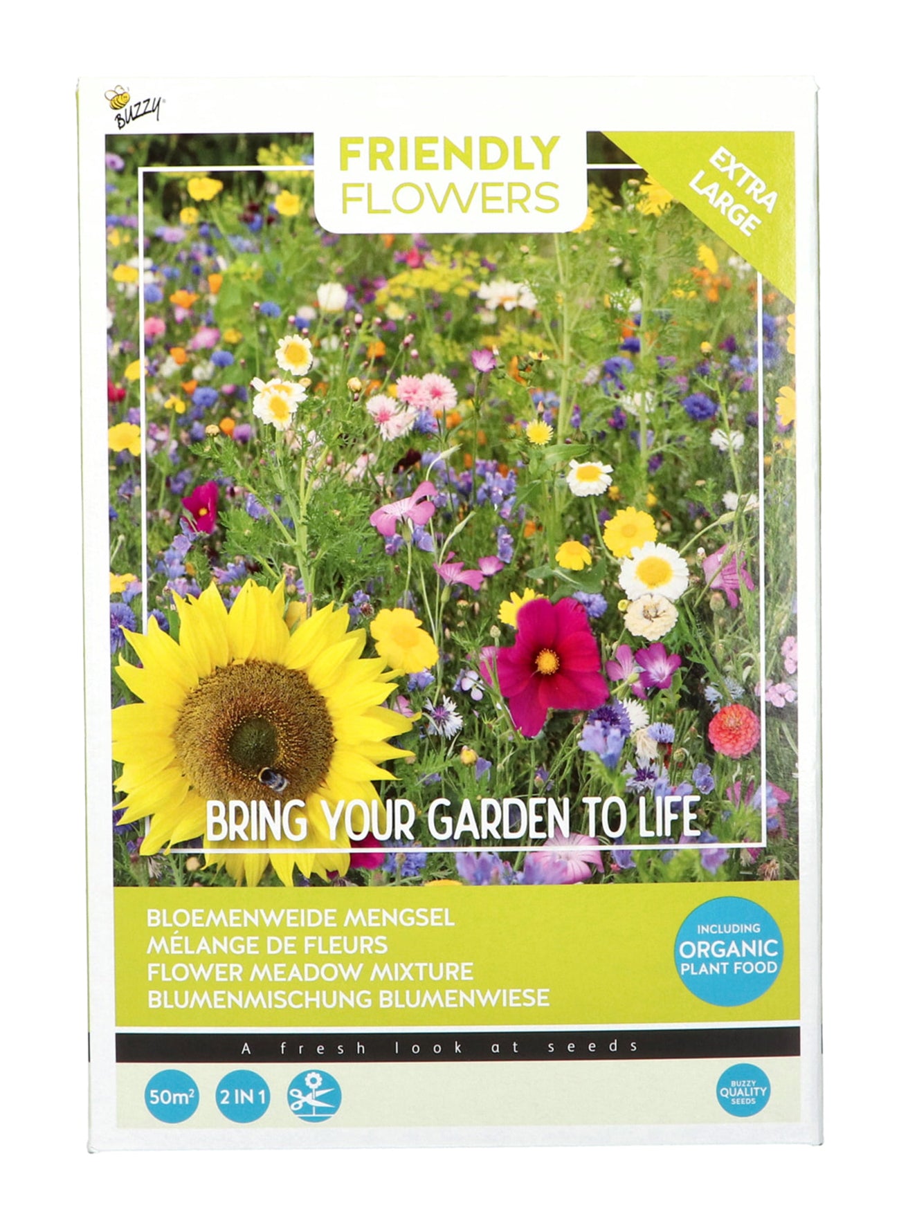 Blumenwiese Mischung (50 M²)