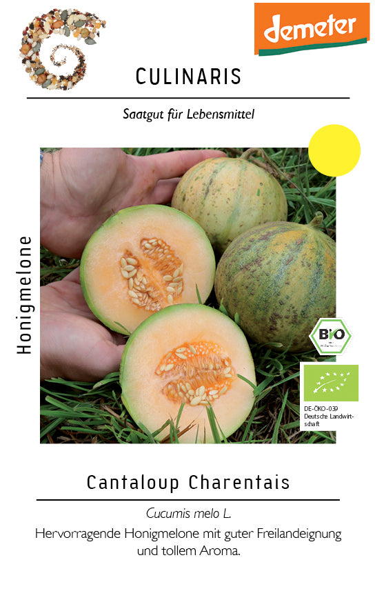BIO Honigmelone Cantaloup Charentais