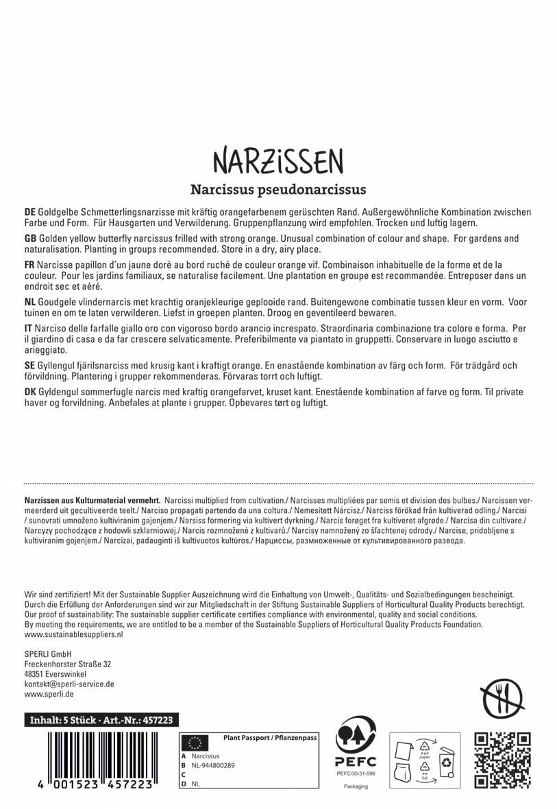 Narzisse Blazing Starlet (5 Stück)