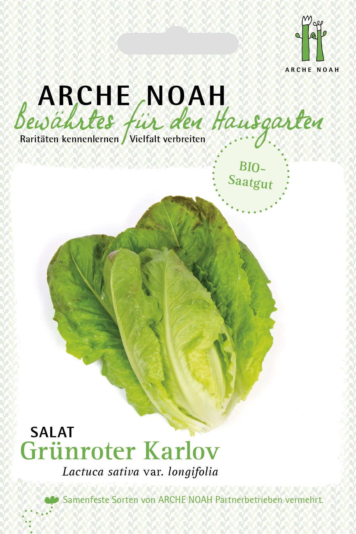BIO Salat Grünroter Karlov