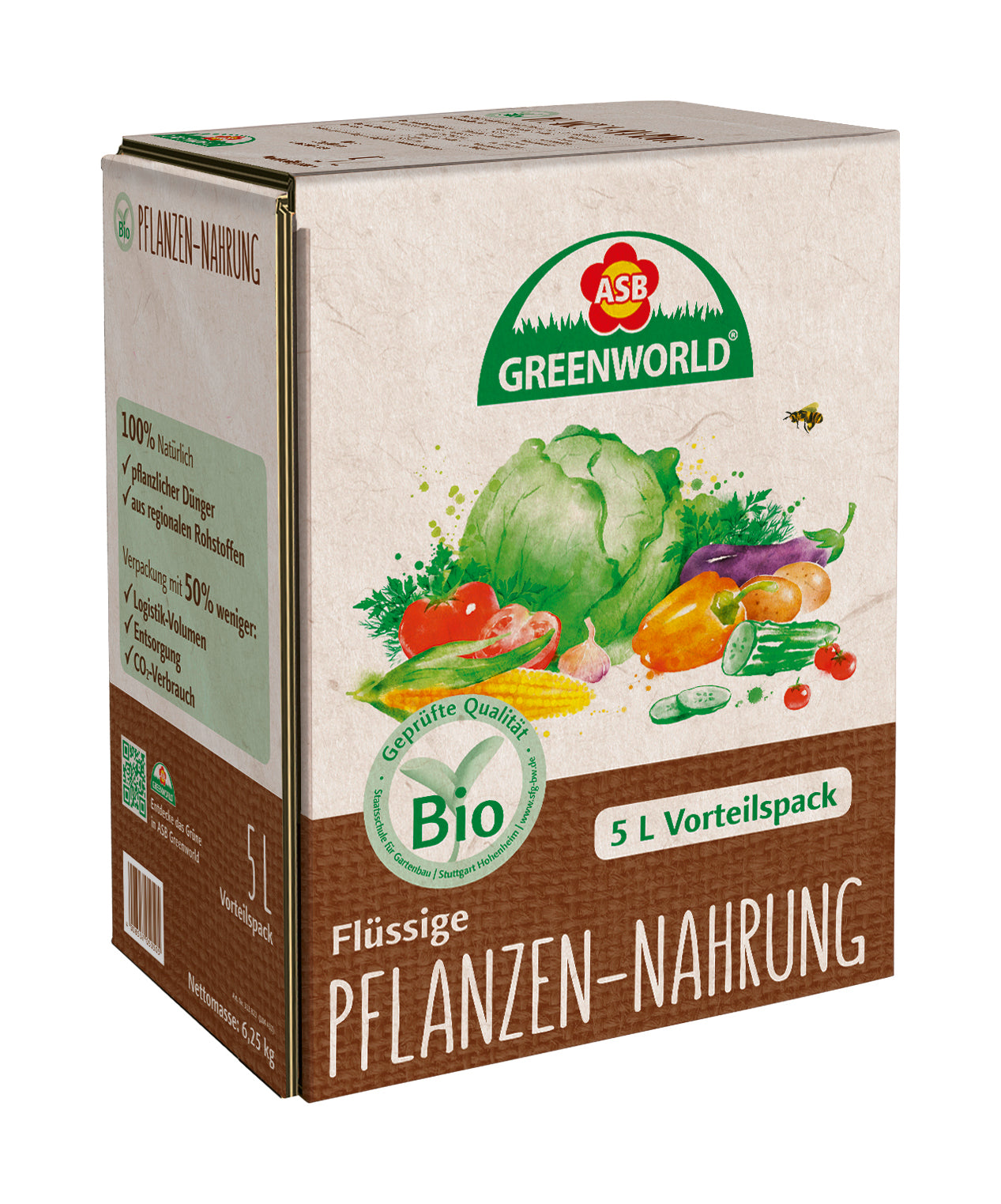 BIO Pflanzennahrung Bag-in-Box (5 L)
