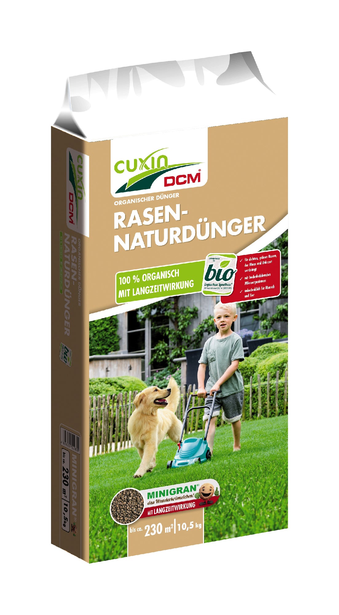 BIO Rasen-Naturdünger (10,5 Kg)
