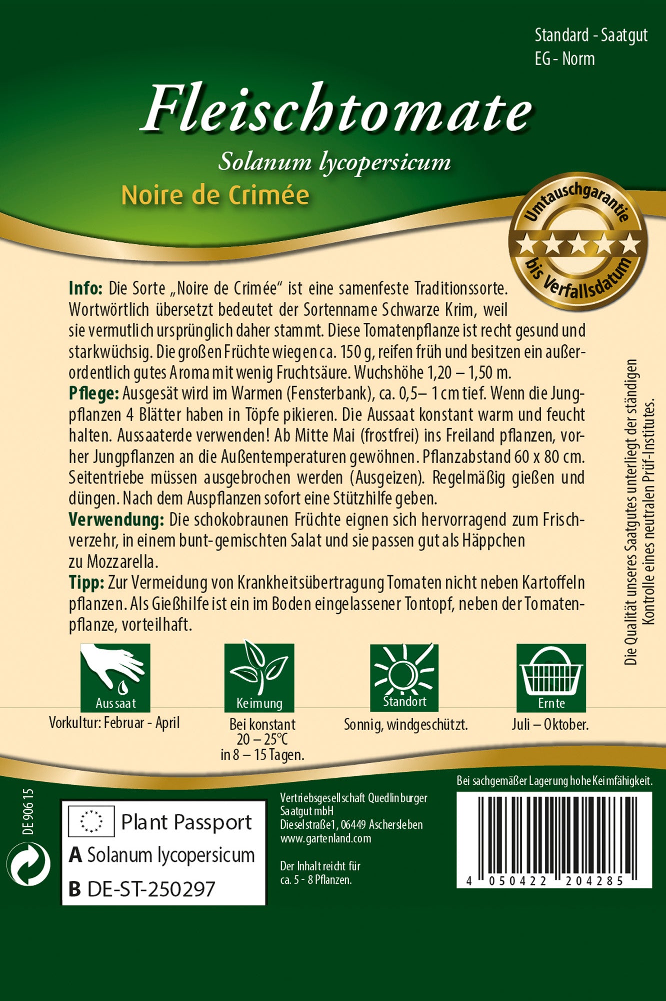 Tomate Noire De Crimée