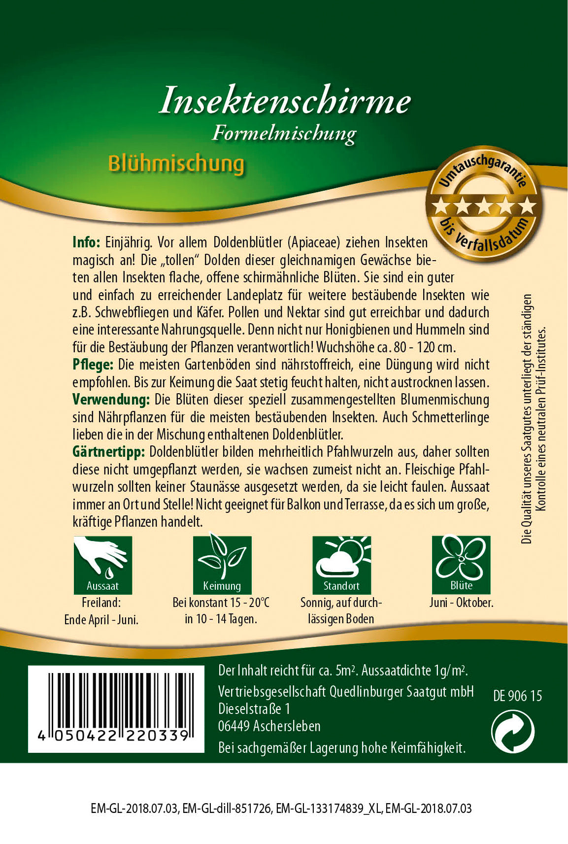 Insektenschirme Blühmischung