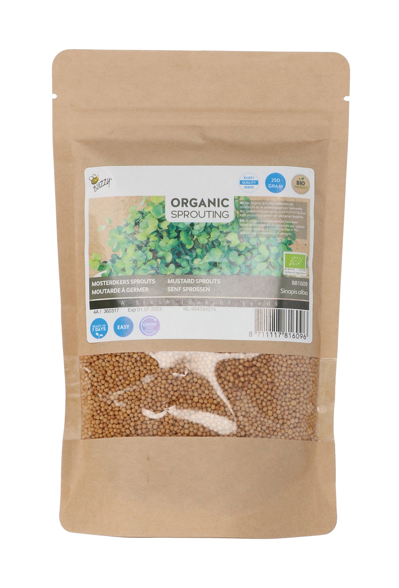 BIO Keimsprossen Senf (250 G)