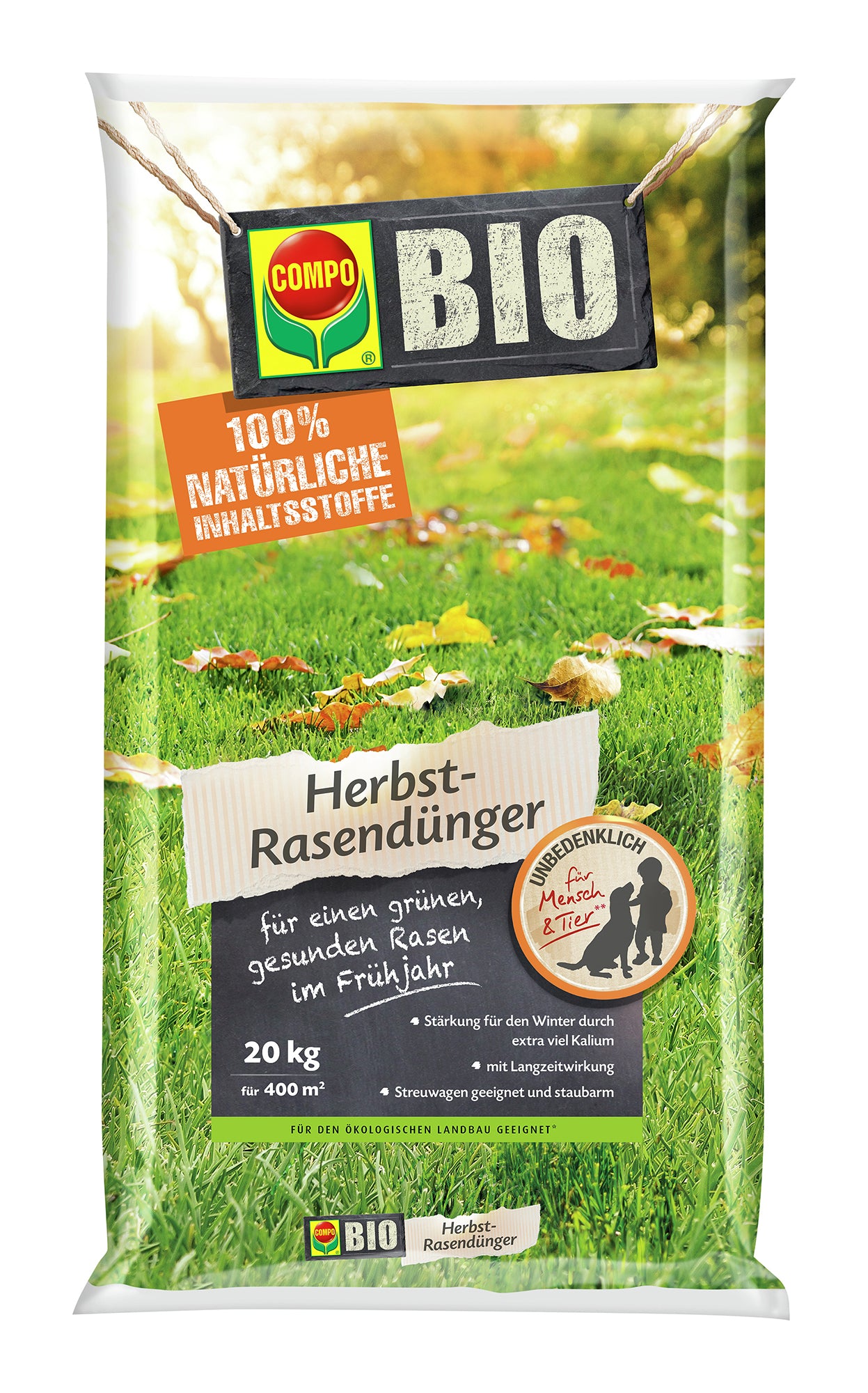 Compo BIO Herbstrasen-Dünger (20 Kg)