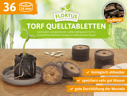 36 Mm Torf Quelltabletten