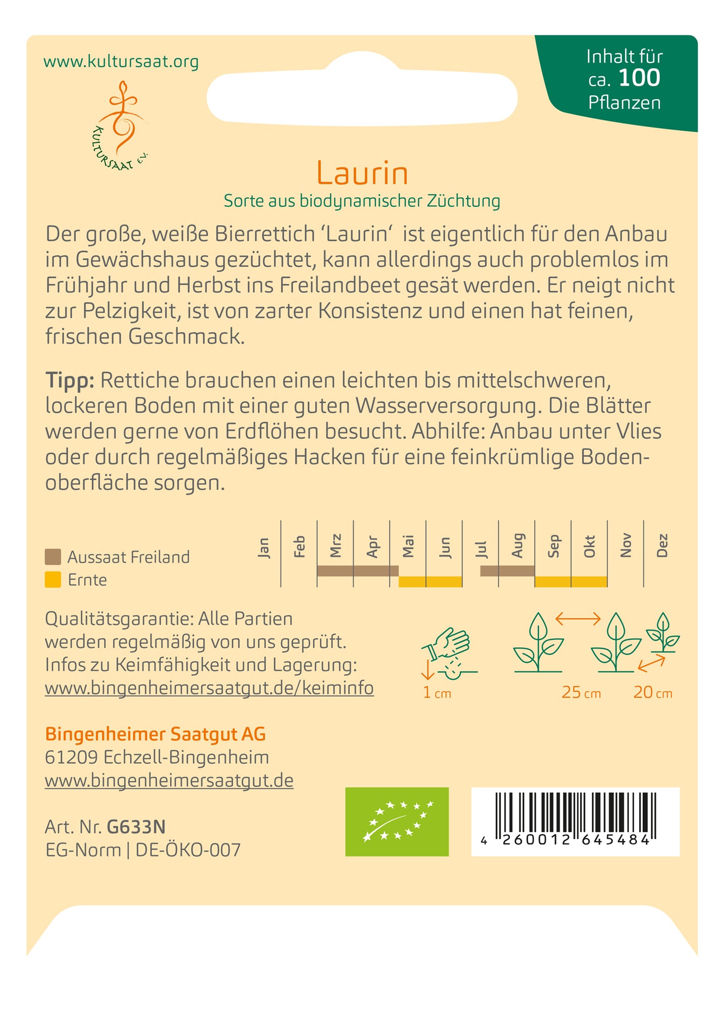 BIO Rettich Laurin