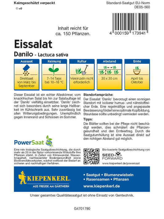 Eissalat Danilo F1 PowerSaat