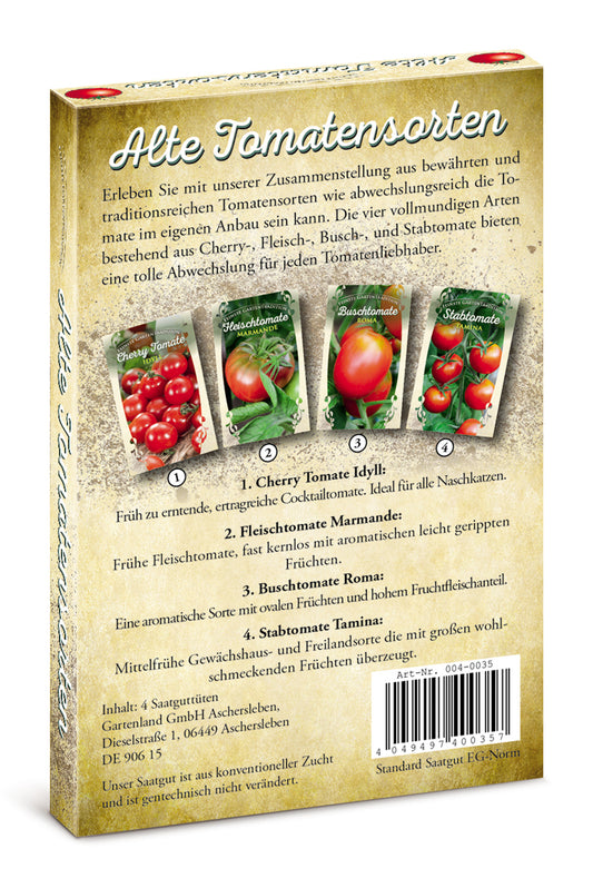 Alte Tomatensorten Set
