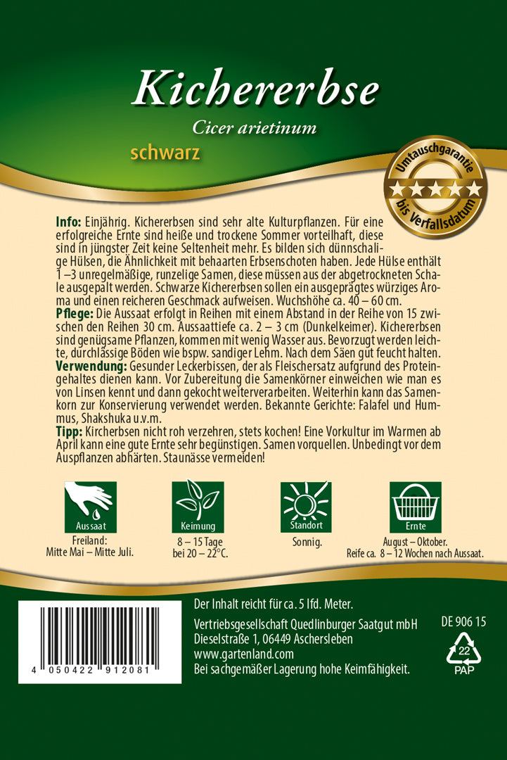 Kichererbse Schwarz