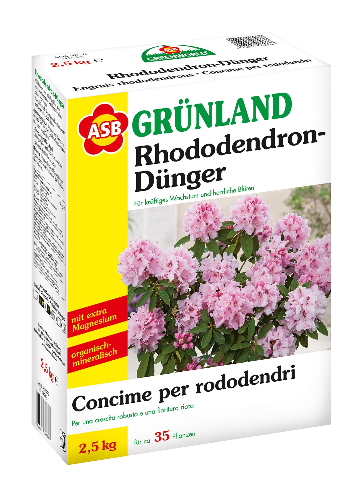 Rhododendron-Dünger (2,5 Kg)