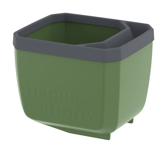 HERBS BUDDY Kräutertopf Dunkelgrün