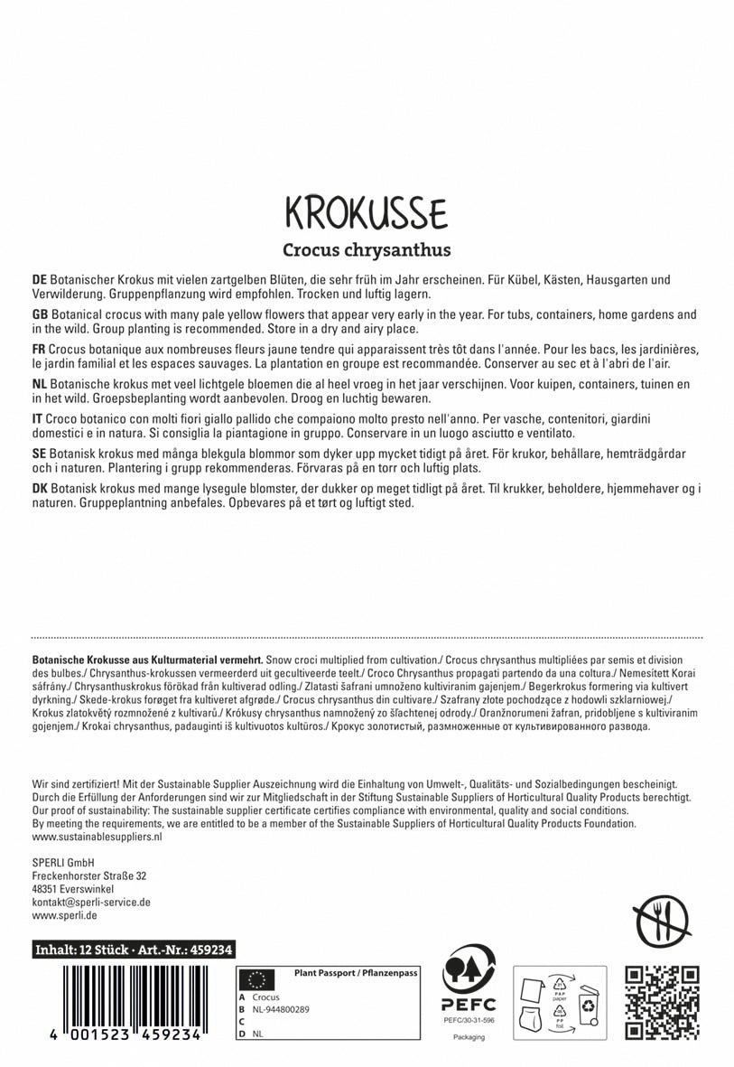 Wildkrokus Romance (12 Stück)