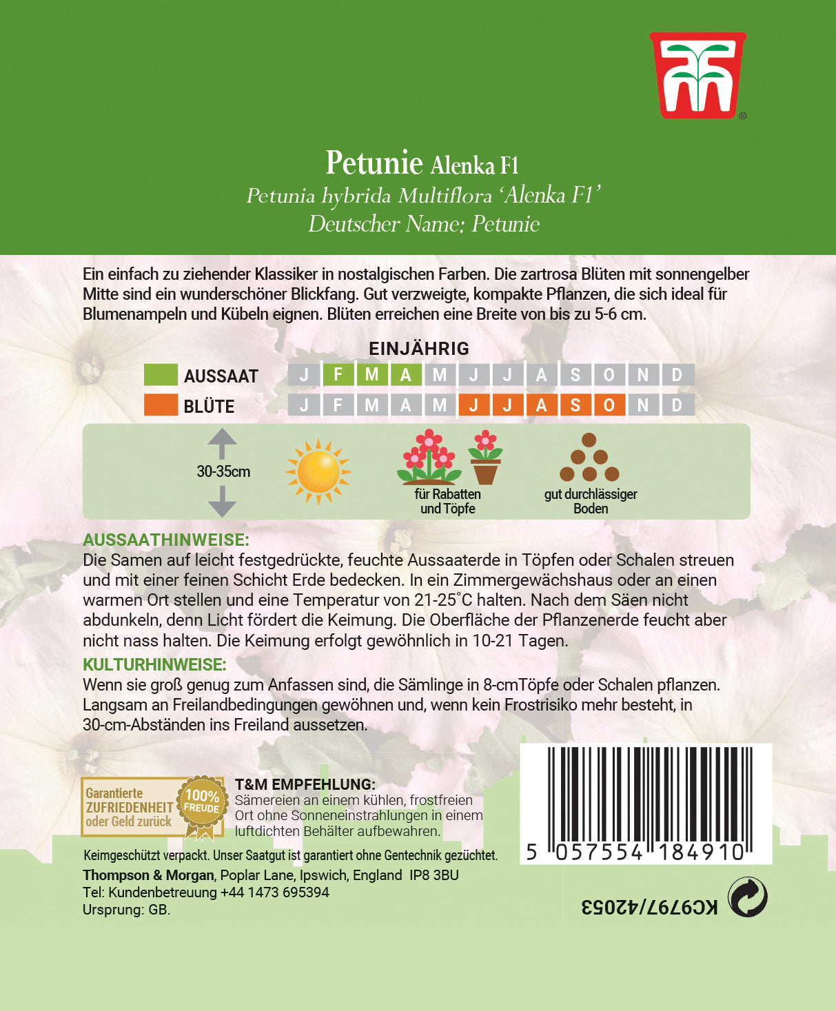 Petunie Alenka F1