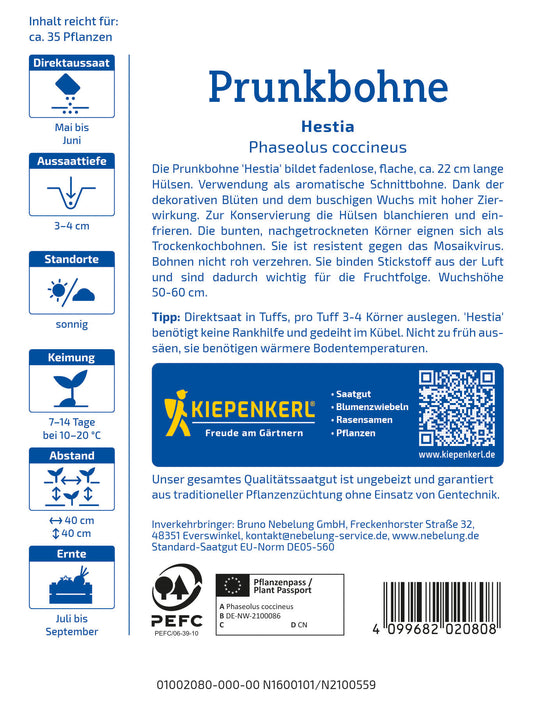 Prunkbohne Hestia