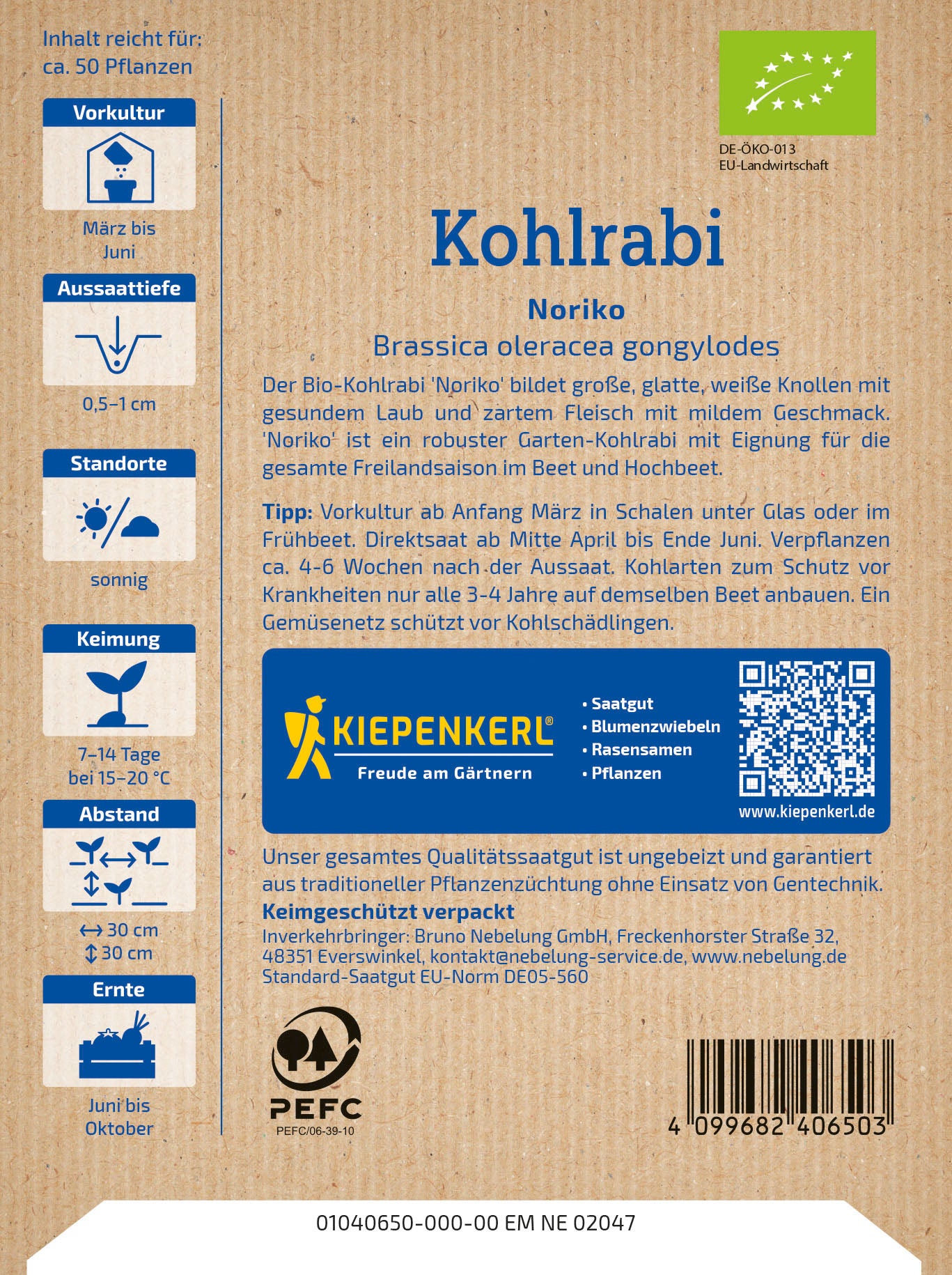 BIO Kohlrabi Noriko