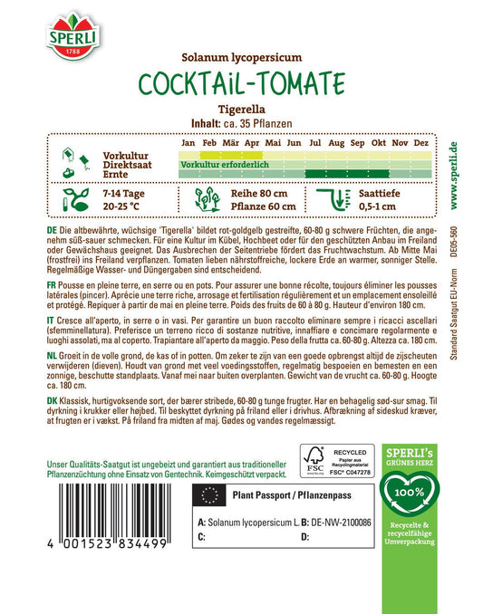 Tomate Tigerella