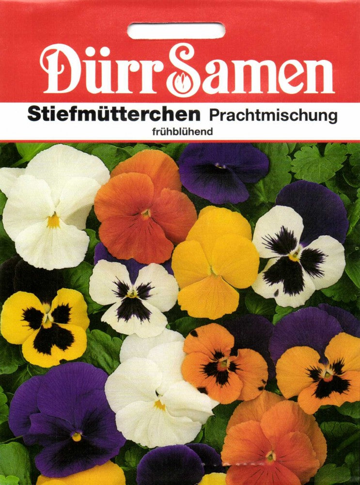  Stiefmütterchen Mit & Ohne Auge Mischung